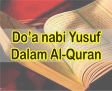 3 Doa Nabi Yusuf yang...