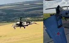 Helikopter Rusia Ka-52...