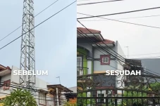 Tak Kantongi Izin, Tower...