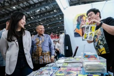 Hadiri Indonesia Comic...