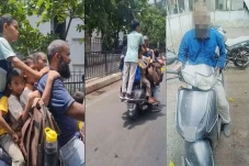 Bawa 7 Anak Sekaligus...
