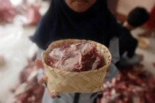 Hukum Membagikan Daging...