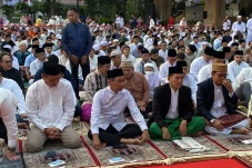 Momen Salat Iduladha...