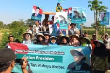 Petani di Brebes Deklarasi...