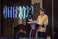 Buka ITIF 2023 di Bali,...
