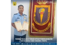Hebat! Perwira TNI AU...