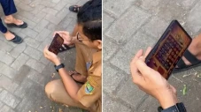Viral Pria Berseragam...