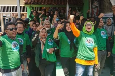 Komunitas Ojol Dukung...