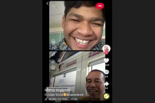 Presiden Jokowi ke David...