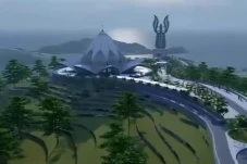 Resmikan Menara Kujang...