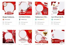 17 Link Twibbon HUT...