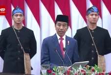 Pidato Jokowi dalam...