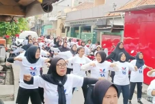 Senam Sehat dan Cek...