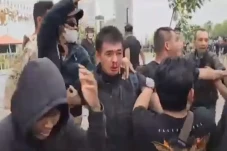 Demonstrasi di BP Batam...