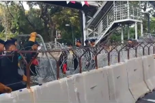 Demo Buruh di Patung...