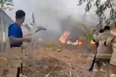 Kebakaran Lahan di Belakang...