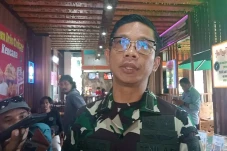 Pos TNI di Distrik Aroba...