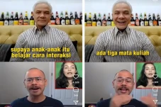 Momen Ganjar Ngobrol...