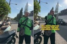 Viral! Driver Ojol Difabel...