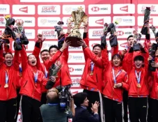 China Raih Gelar ke-14,...