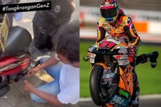 Viral, Pembalap Moto2...