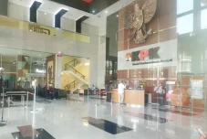 Suasana Gedung KPK di...