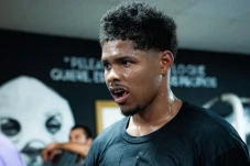 Shakur Stevenson Tatap...