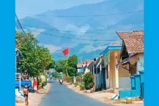 Gunung Arjuno Terbakar...