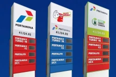Perbedaan Warna SPBU...