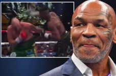 Oh, Mike Tyson yang...