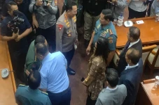 Kapolri Dampingi Agus...