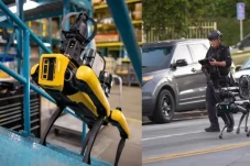 Anjing Robot Bantu Polisi...