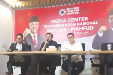Pidato Ganjar di KPU...