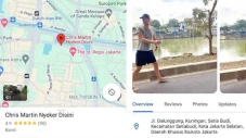 Viral Lokasi Chris Martin...