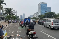 Aksi Demo Massa Apdesi...