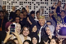 Antusias Sambut Ganjar...