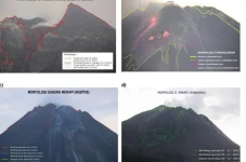 2 Kubah Lava di Puncak...