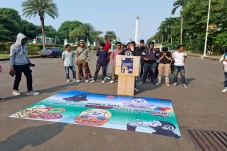 Gelar Aksi Damai di...