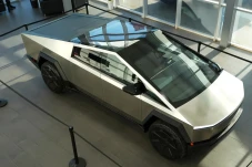 Desain Tesla Cybertruck...