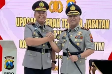 Resmi Jabat Kapolresta...