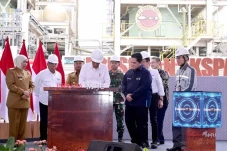 Diresmikan Jokowi, Smelter...