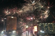 Malam Tahun Baru di...