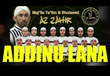 Lirik Addinu Lana, Lengkap...