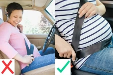 Tips Gunakan Sabuk Pengaman...
