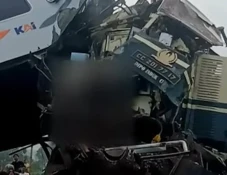 Tabrakan Kereta Turangga...