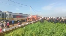 Tabrakan Kereta di Cicalengka...