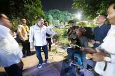 HT Nyanyi Mars Perindo...