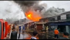 Kebakaran di Menteng...
