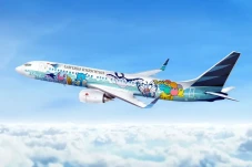 Imut, Pesawat Garuda...