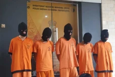 Klitih di Depan Mapolda...